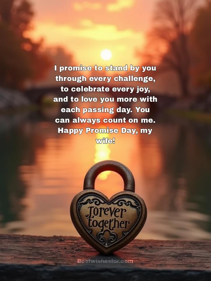 Happy Promise Day 2025 Quotes For Wife