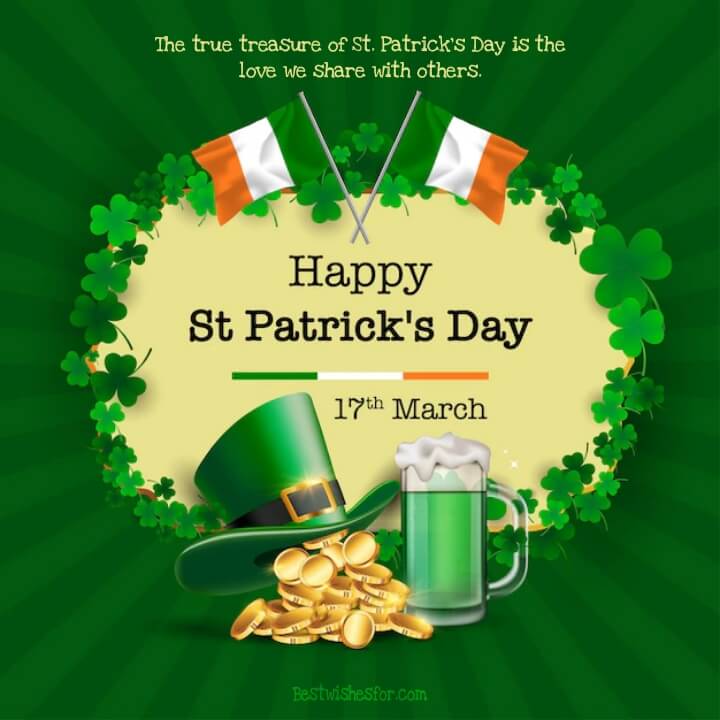 St. Patrick's Day 2025 Quotes Image