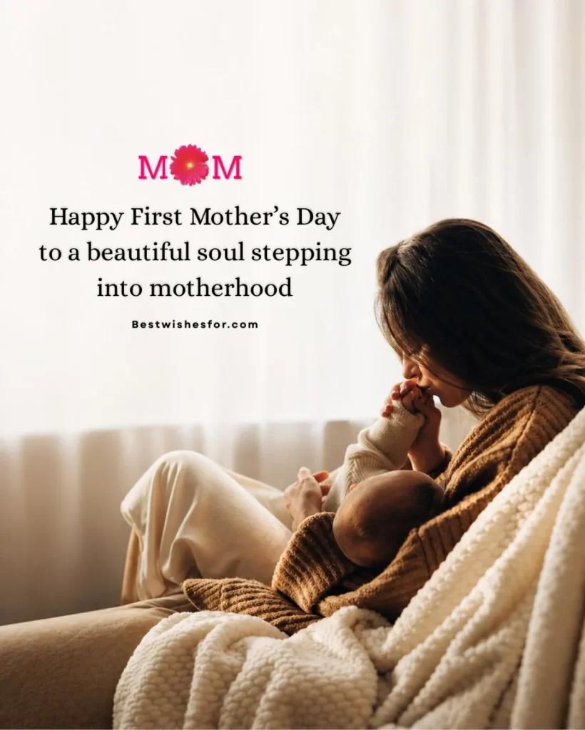 Happy First Mother's Day 2026 Wishes Images