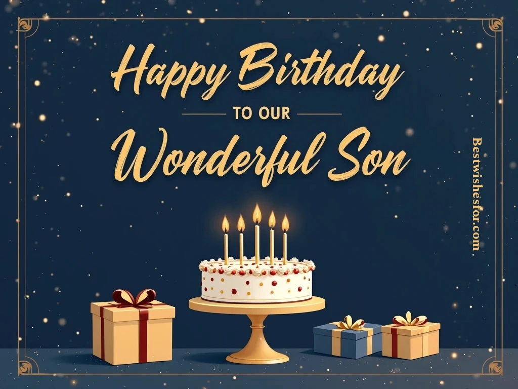 Birthday sayings for son