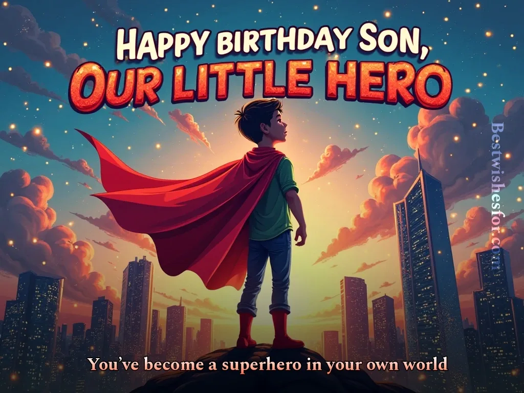 Birthday wishes for son