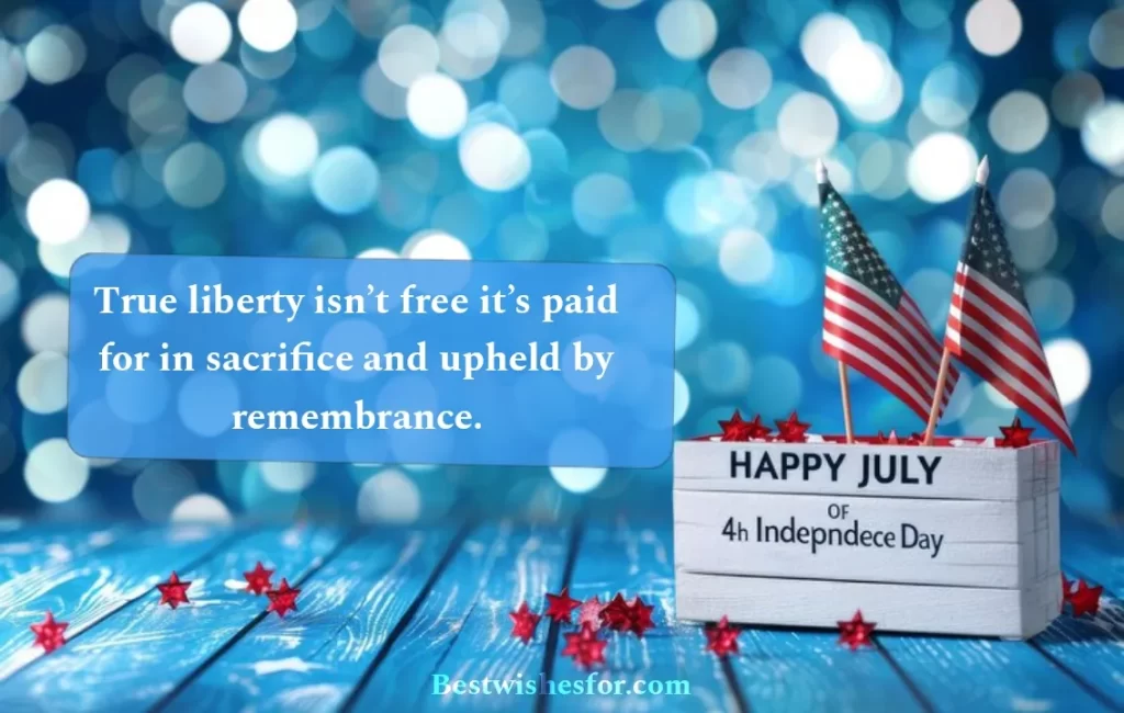 4th Of July 2025 Wishes in English