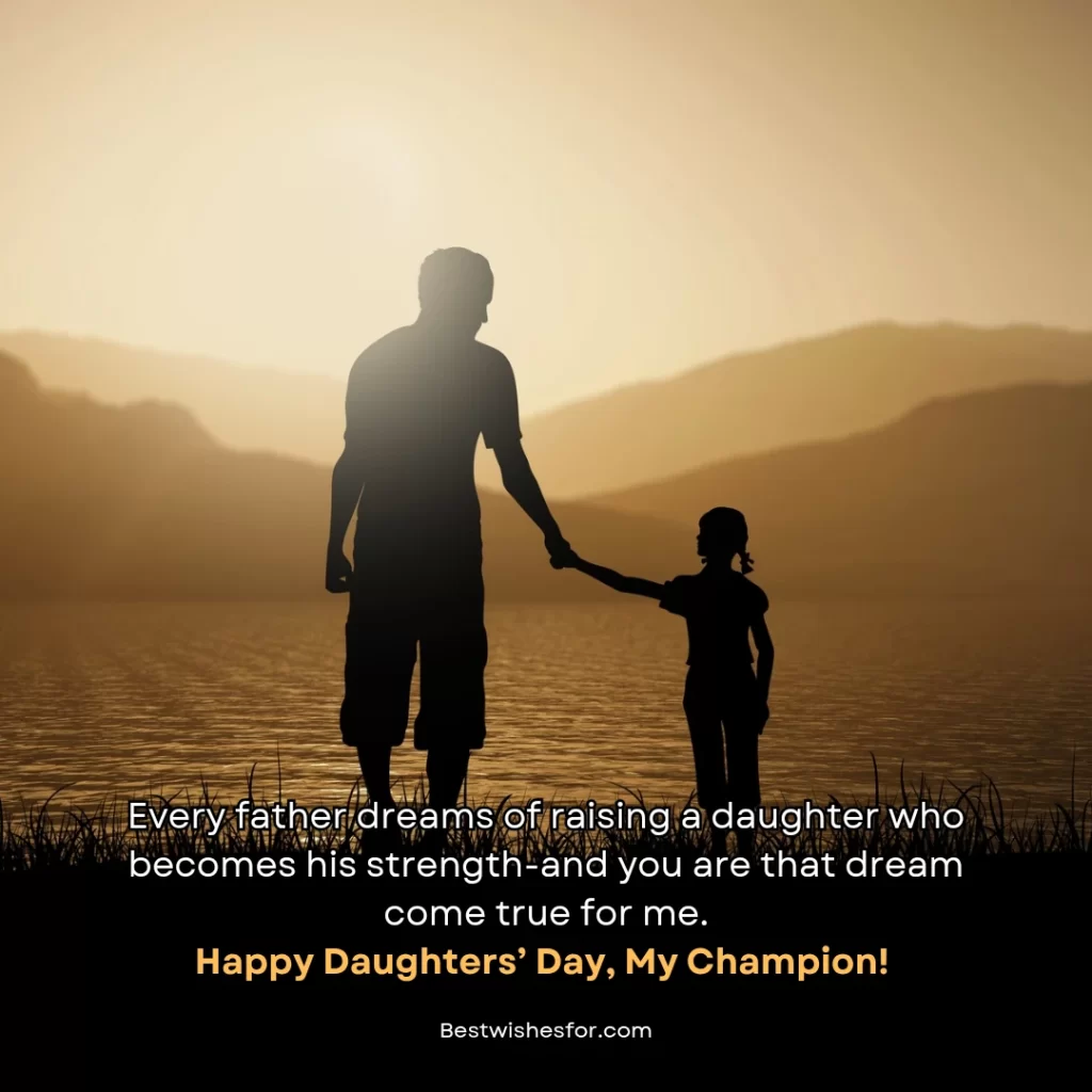 Daughter's Day 2025 Wishes From Father