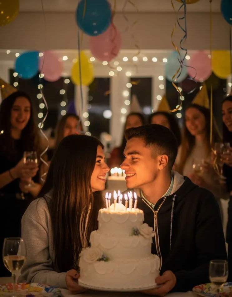 Generate AI Birthday Image For Couple