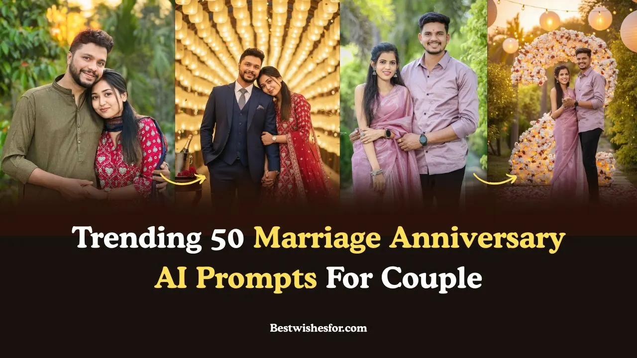 Marriage Anniversary AI Prompts for Couple