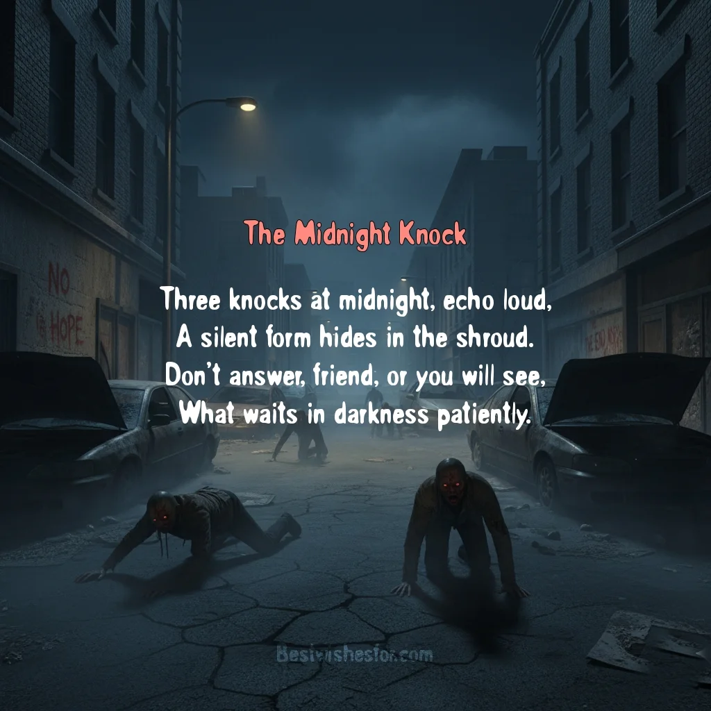 The Midnight Knock- Halloween 2025 Short Poem