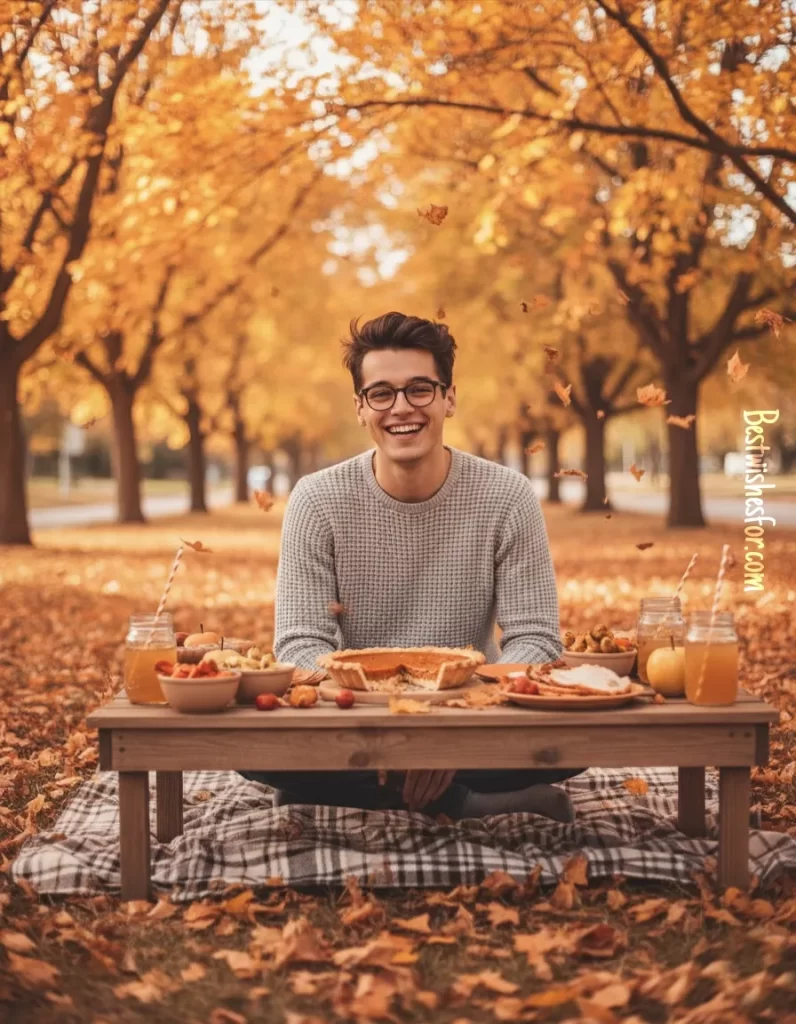 Autumn Outdoor Family Gathering