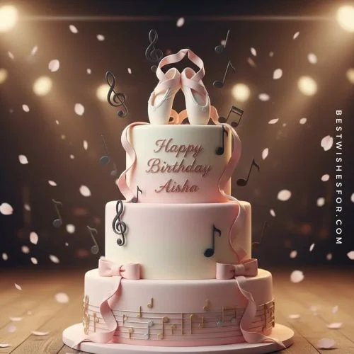 Dance Lover Girl AI Birthday Cake Prompt