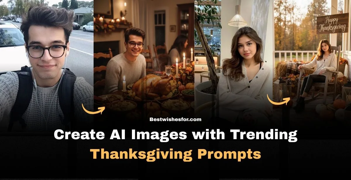 Generate AI Images with Trending Thanksgiving Prompts