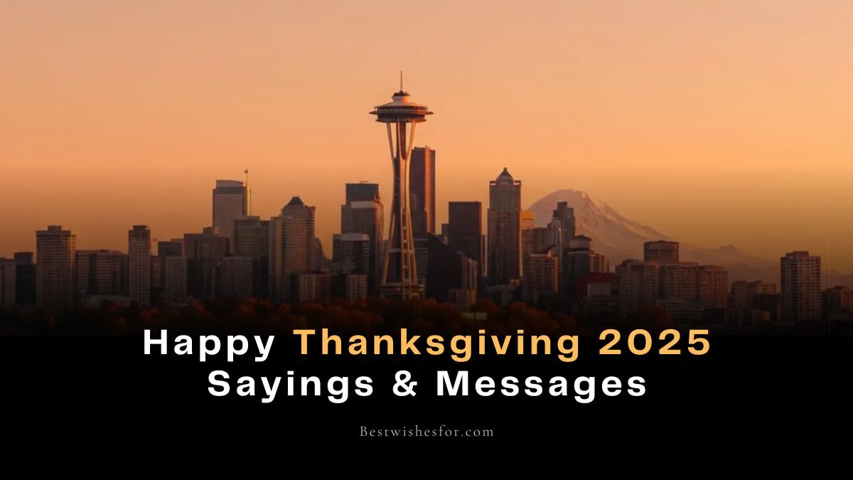 Happy Thanksgiving 2025 Wishes