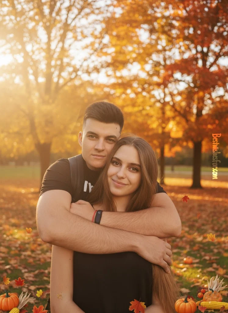 Thanksgiving Couple Portrait