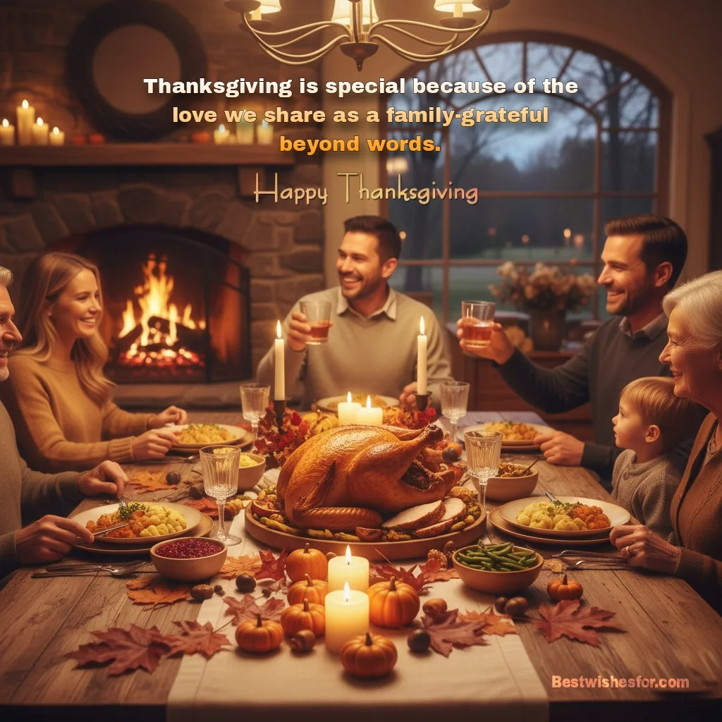Thanksgiving Messages For Family & Togetherness