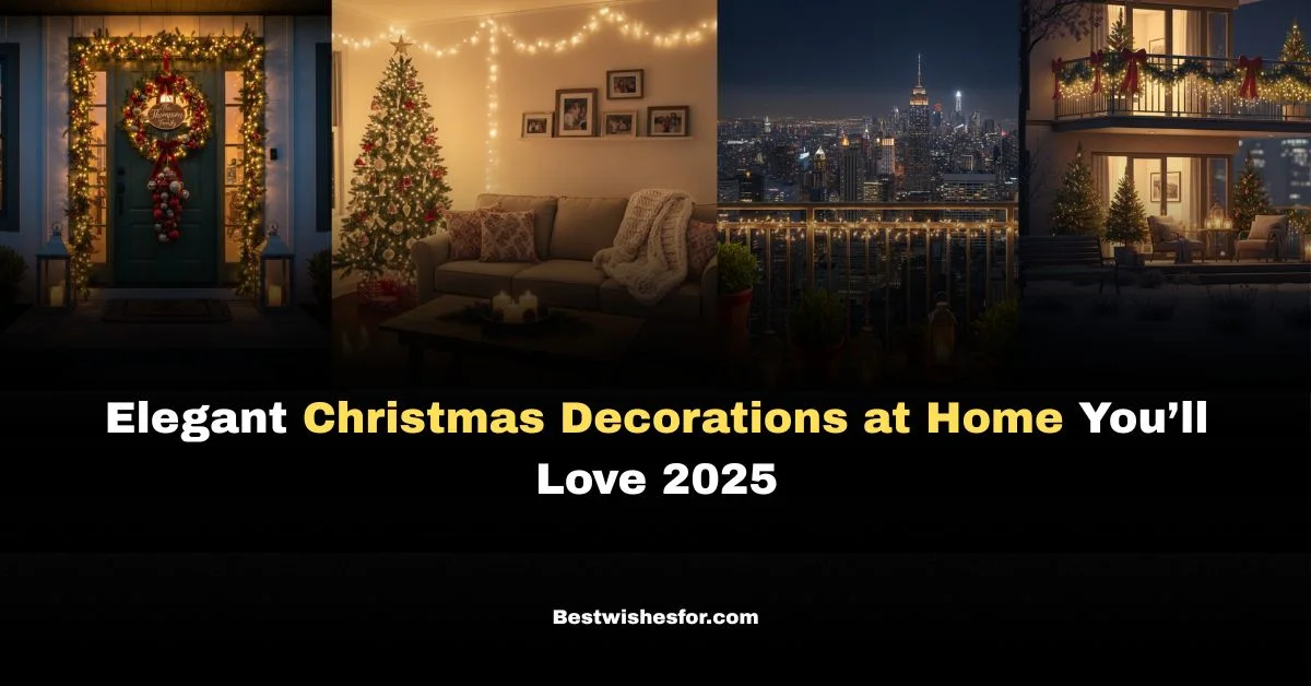 Christmas Decorations at Home