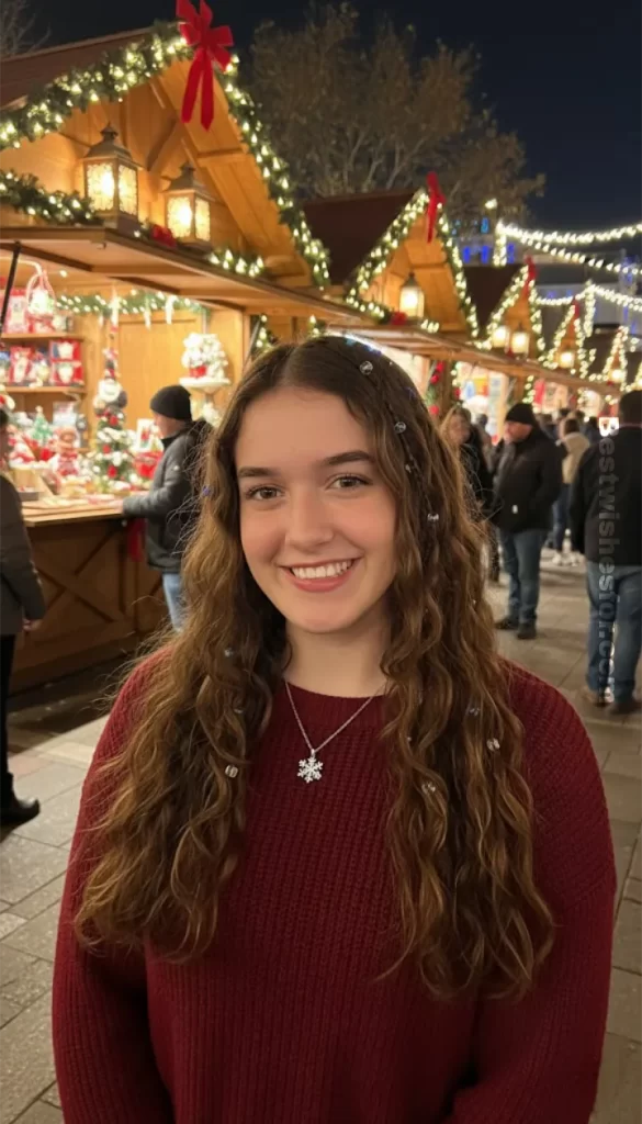 Christmas Market Night Glow