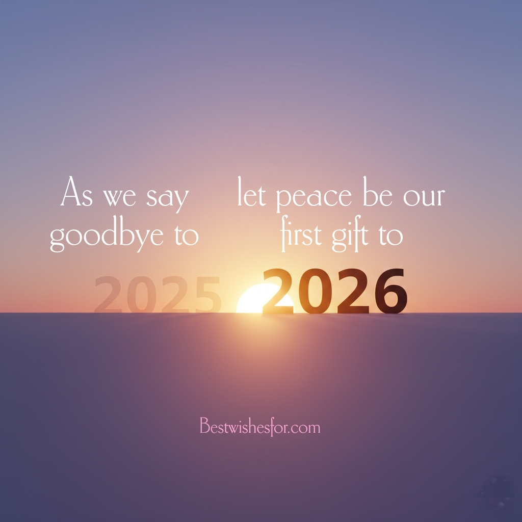 Goodbye 2025 Welcome 2026 Quotes