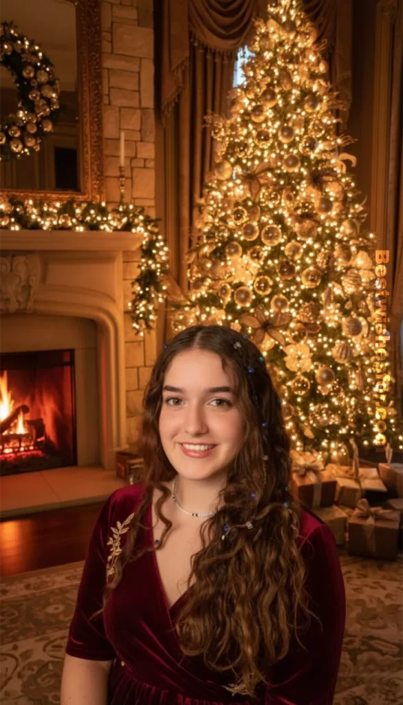 Luxury Indoor Christmas Tree Setup