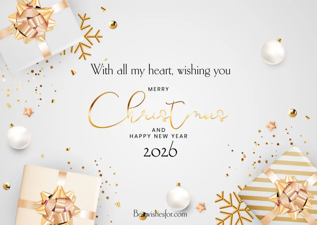 Merry Christmas and Happy New Year Quotes 2026