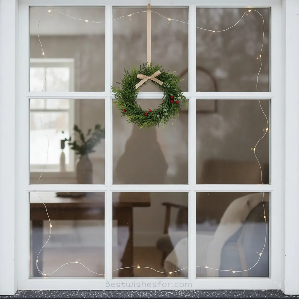 Window Christmas decor