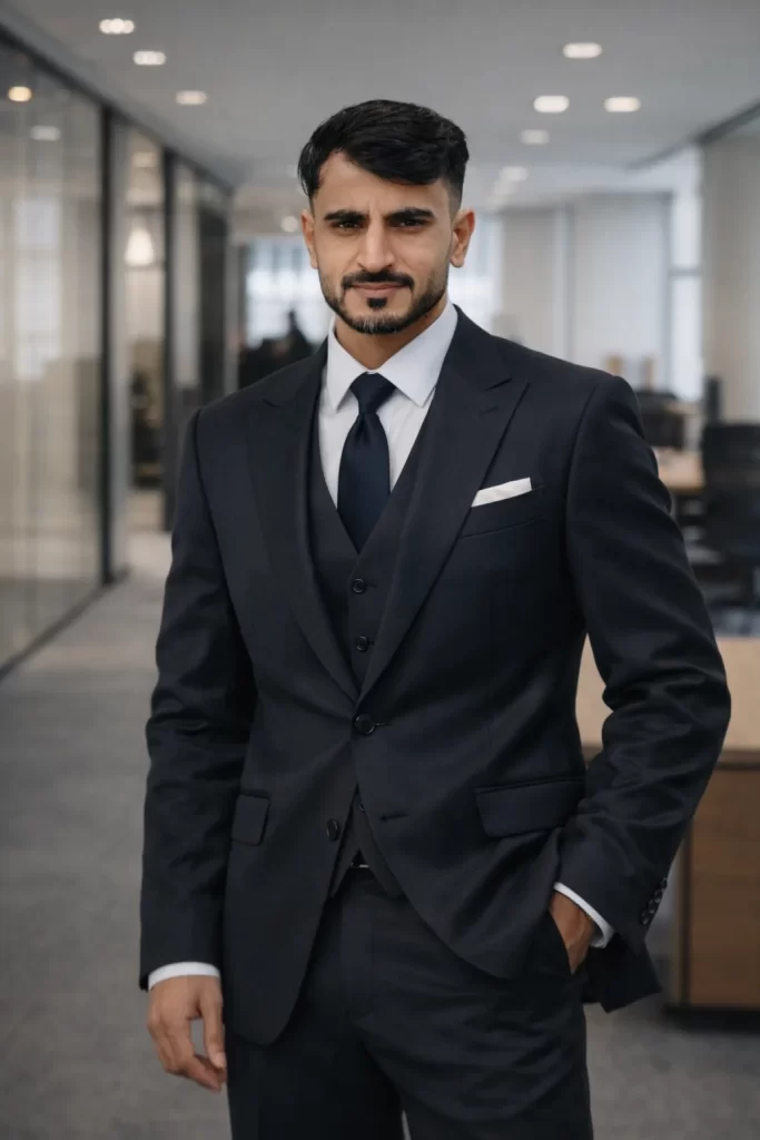 Formal Coat‑Pant Gentleman Look (Realistic)