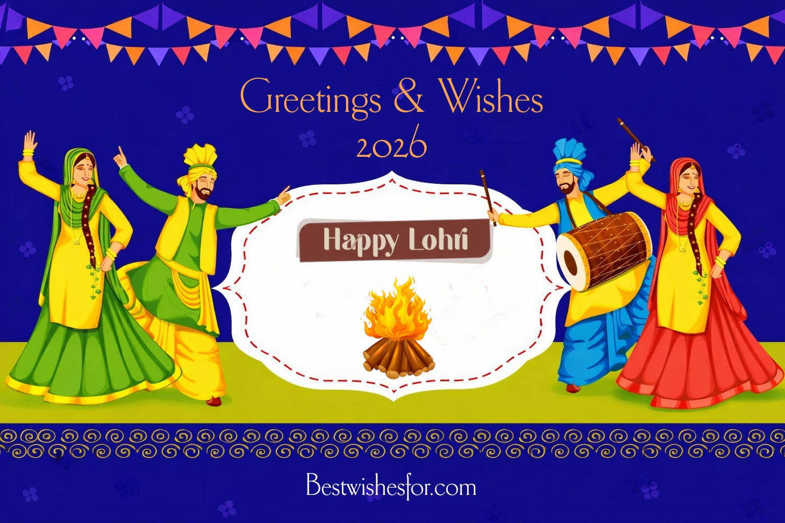 Happy Lohri Wishes Images