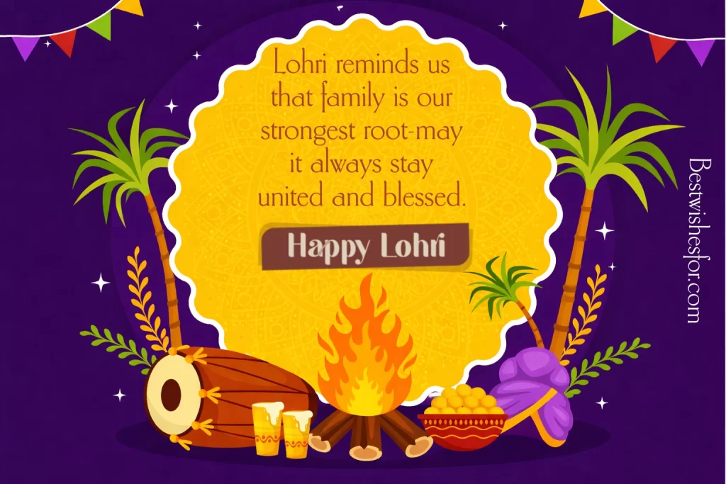Happy Lohri Wishes for Family