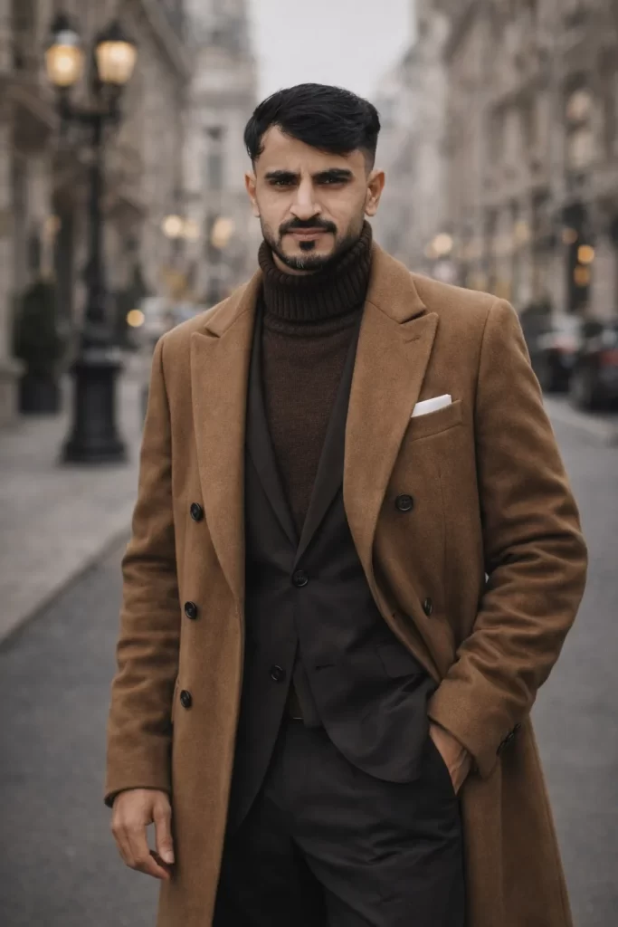 Luxury Winter Editorial Look (Realistic)