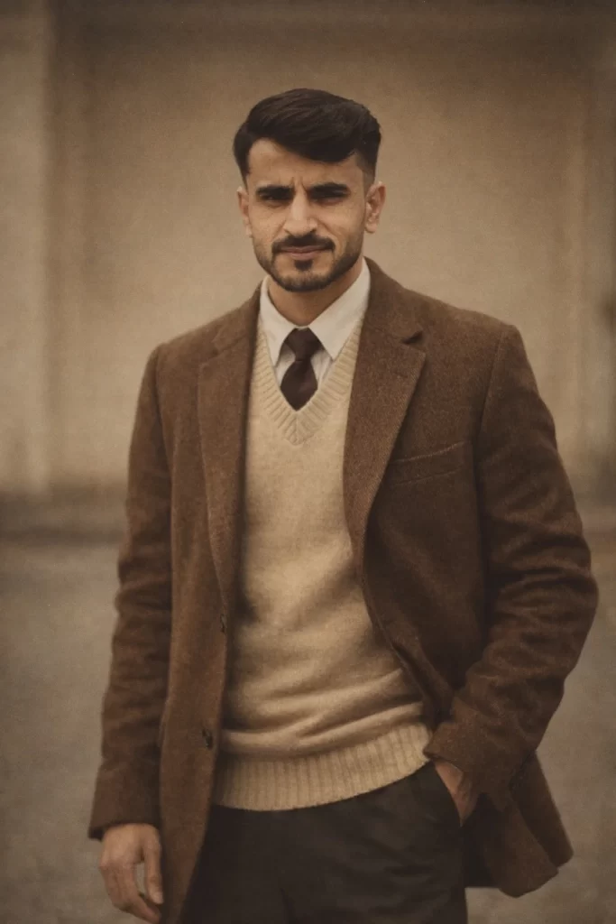 Vintage Male Portrait (Realistic)
