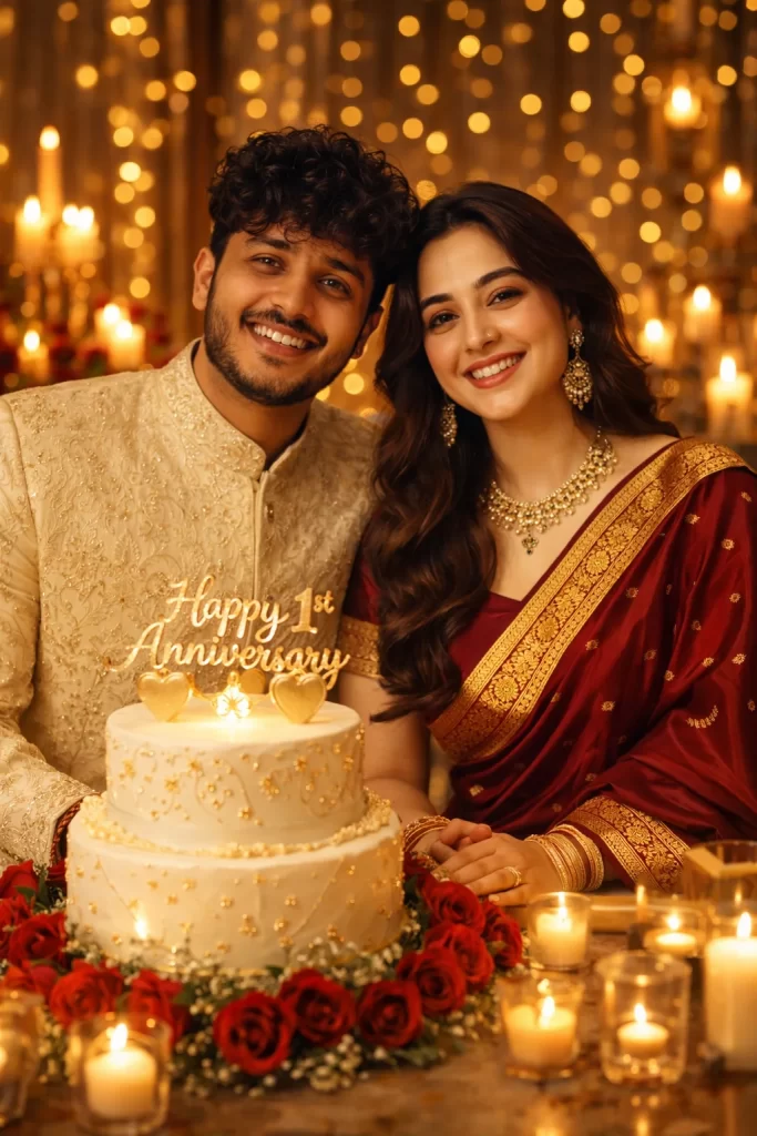 Traditional Royal Look Anniversary Celebration