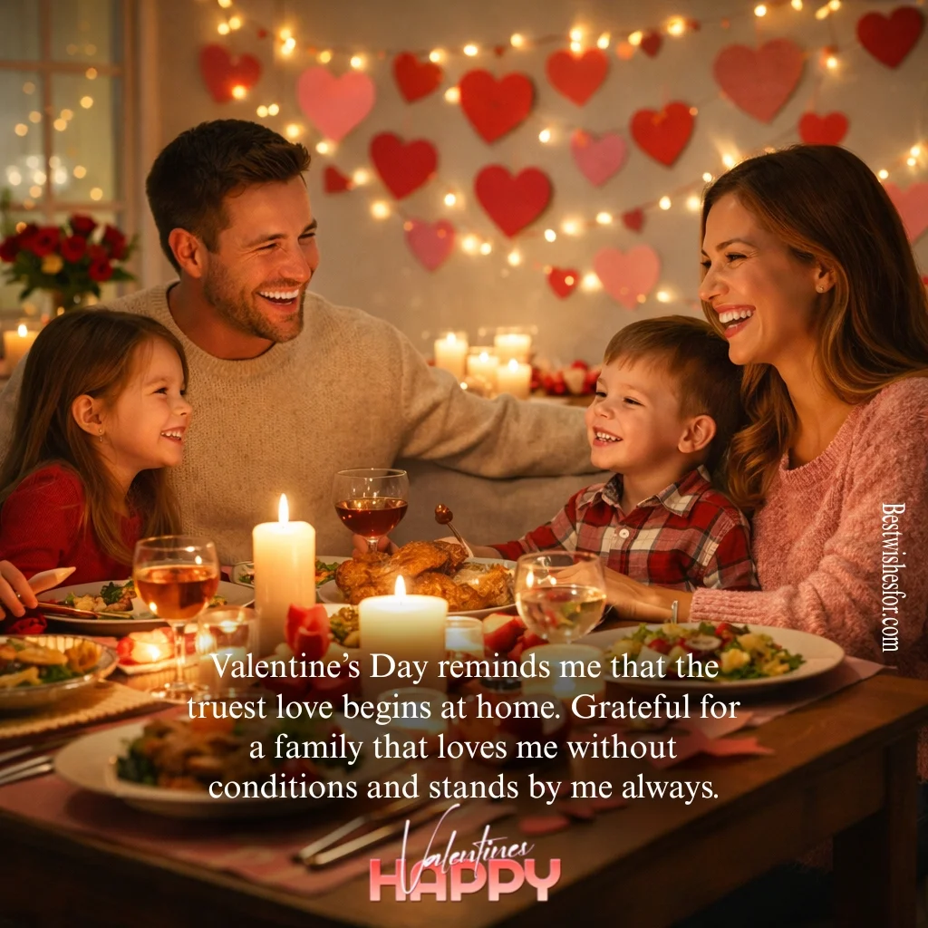 Valentine’s Day Wishes for Family 2026