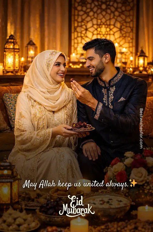 Eid Mubarak wishes for my love 2026