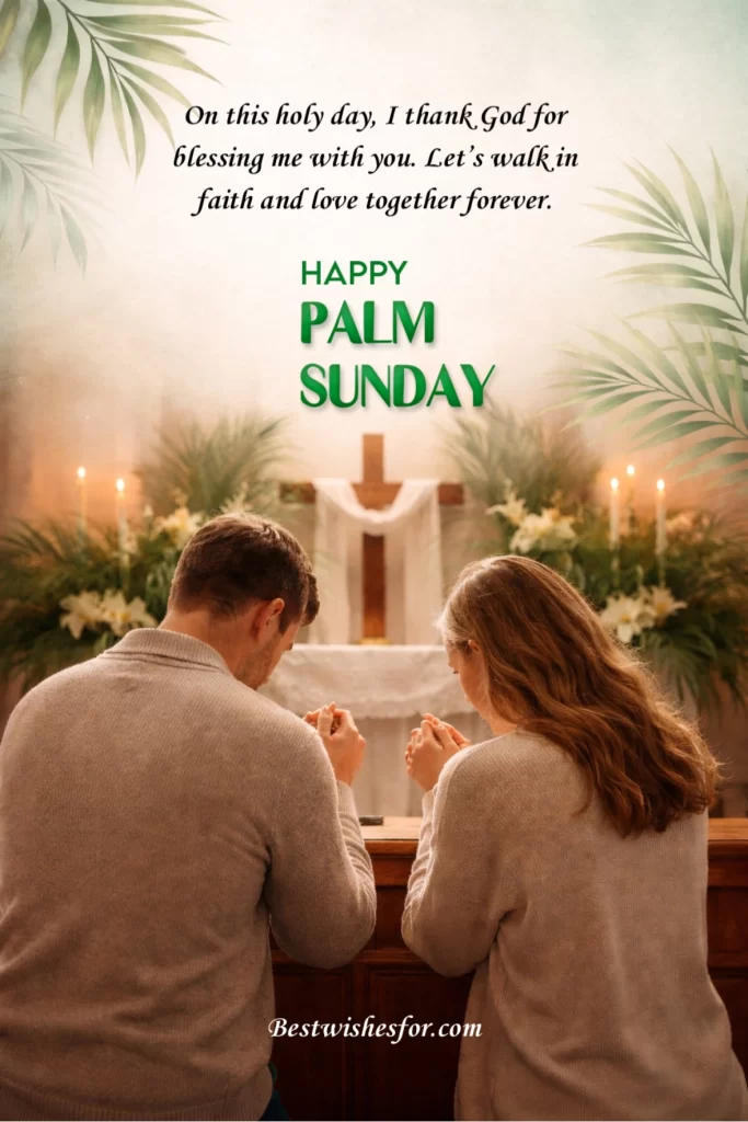 Happy Palm Sunday 2026 Wishes for Him