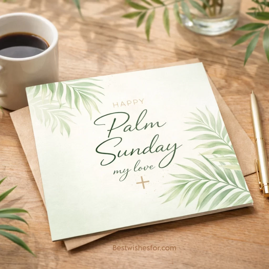 Happy Palm Sunday My Love 2026