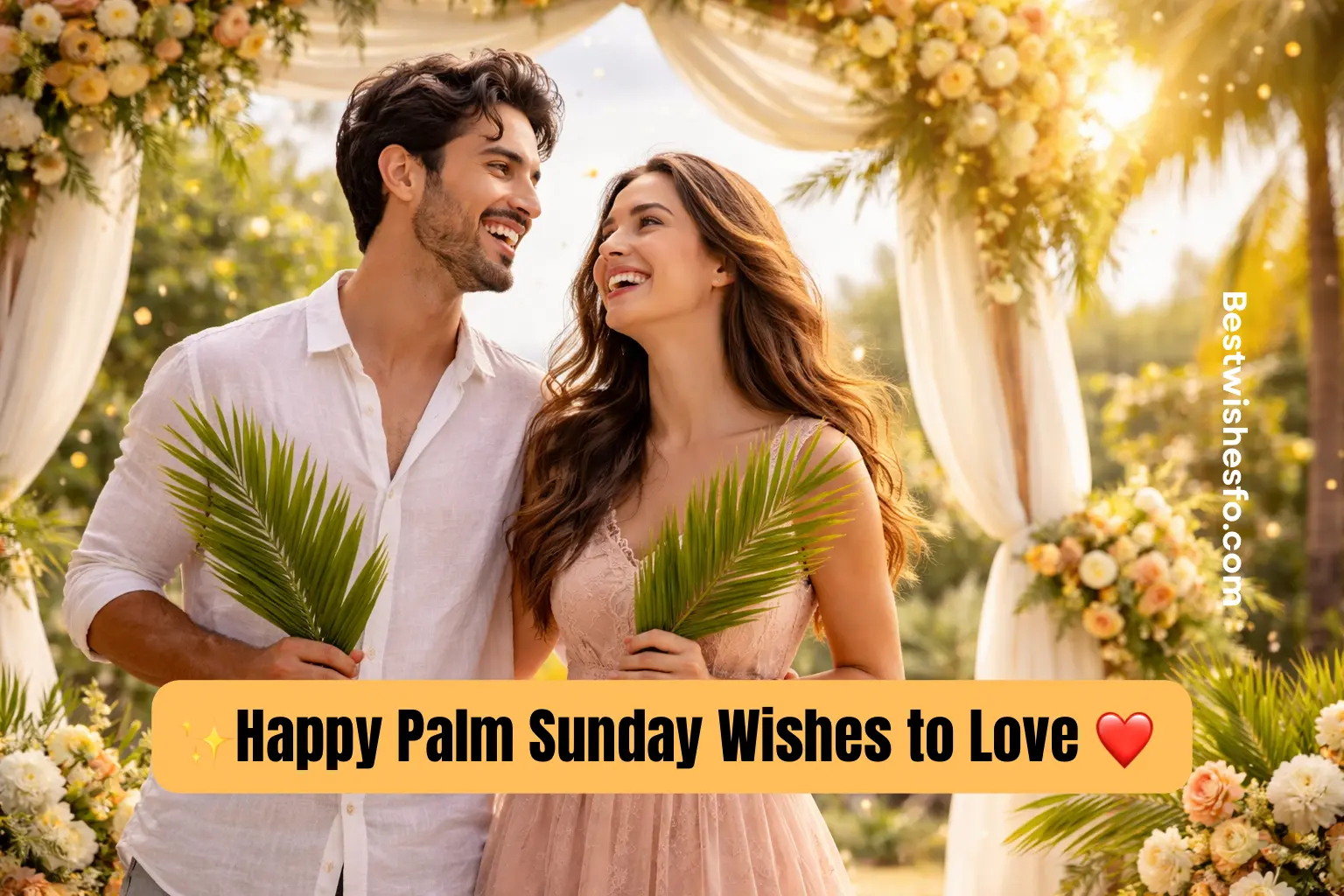Happy Palm Sunday Wishes to Love