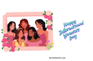 Happy Women's Day 2026 Gif