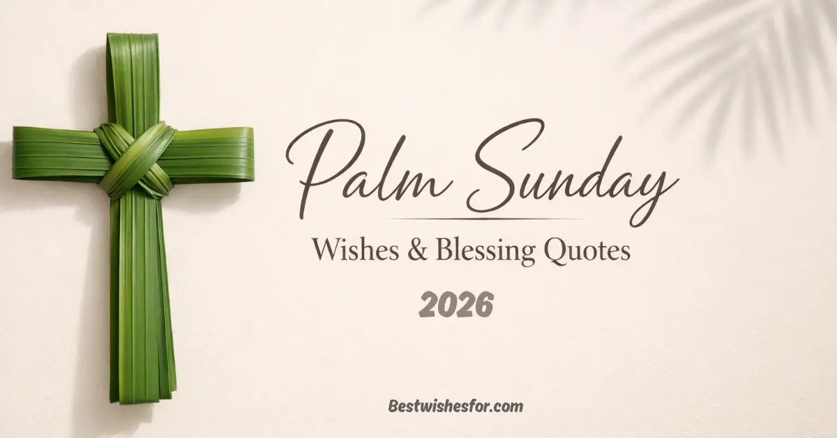 Palm Sunday Quotes Blessings 2026