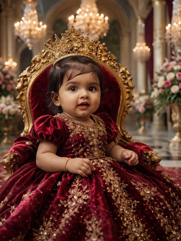 Royal Queen Birthday Portrait Prompt