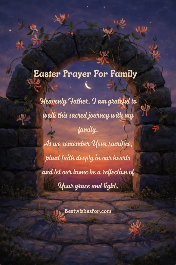 Christian Easter Prayers for My Family