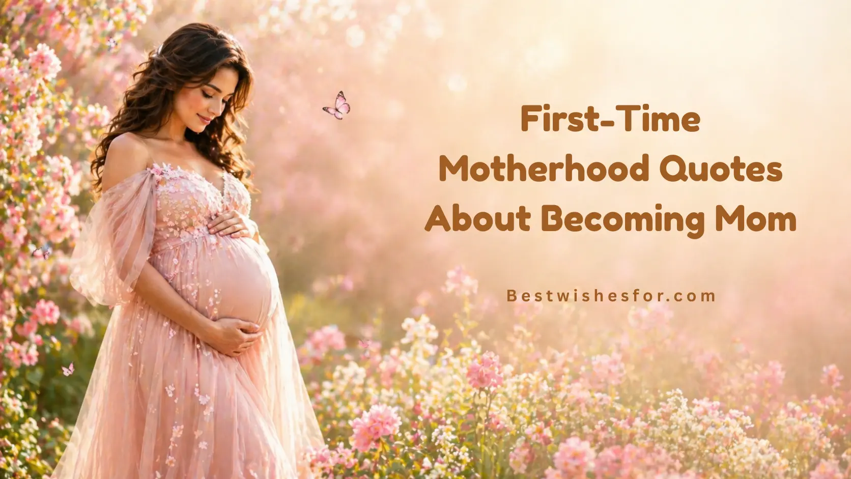 First-Time Motherhood Quotes About Becoming Mother