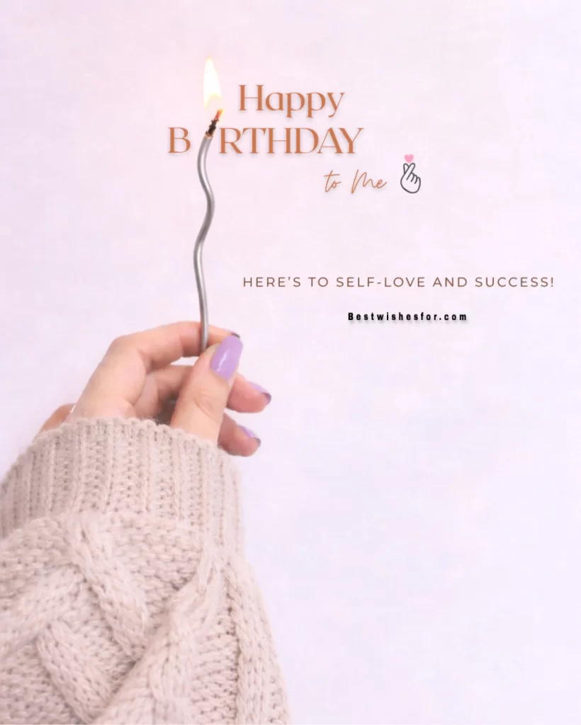 Touching Birthday Message to Myself