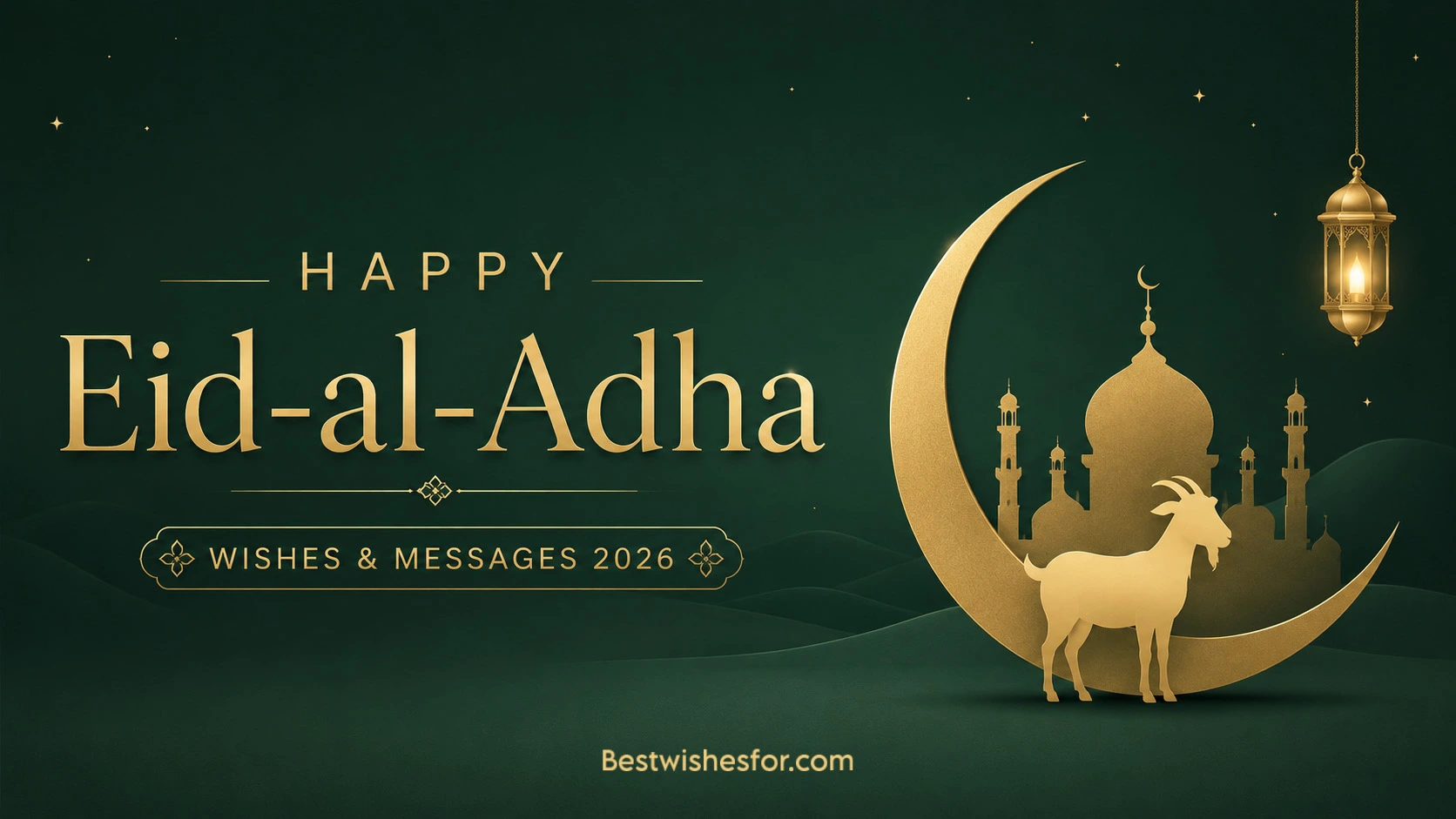 Eid-al-Adha Wishes & Greetings 2026