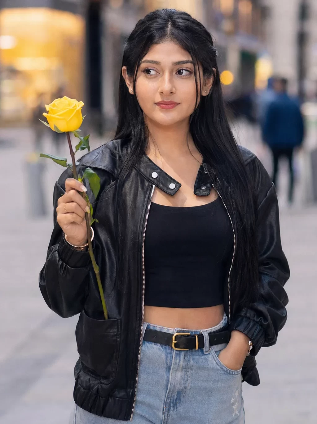 Gemini AI Prompts for Girl With Rose