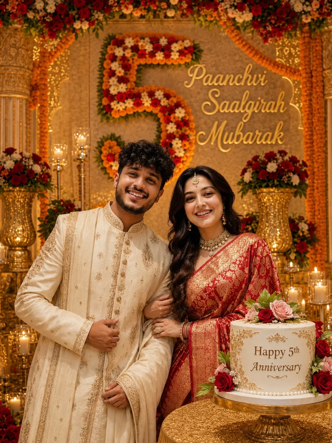 5th Marriage Anniversary Prompts-Traditional Indian 5th Anniversary