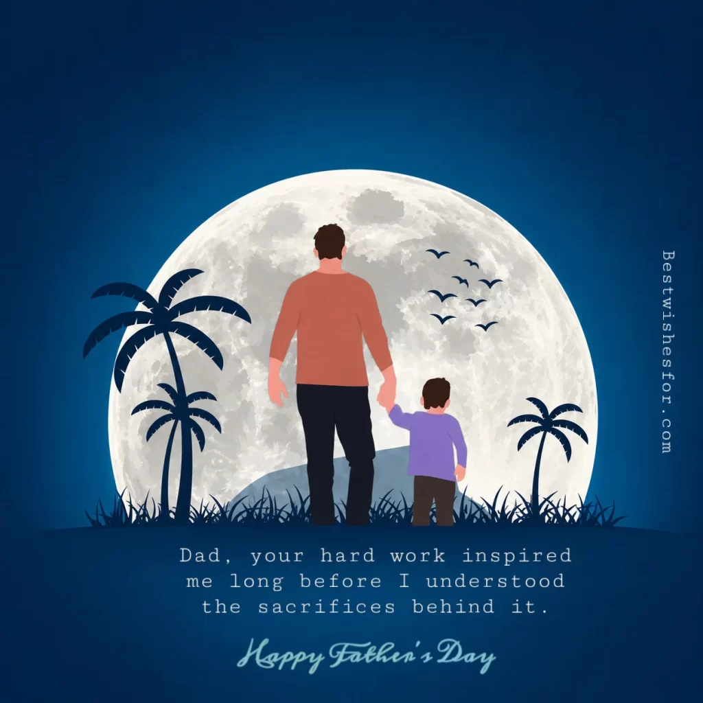 Happy Father's Day 2026 Quotes in English from Son