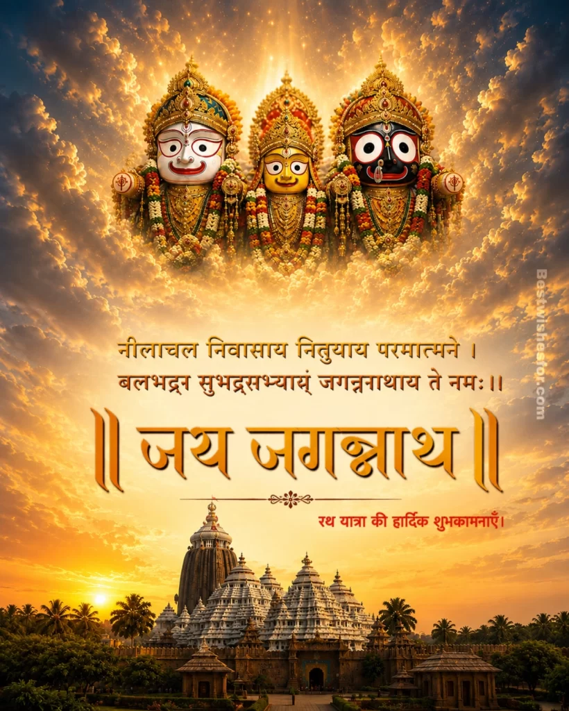Jagannath Rath Yatra 2026 Wishes in Hindi