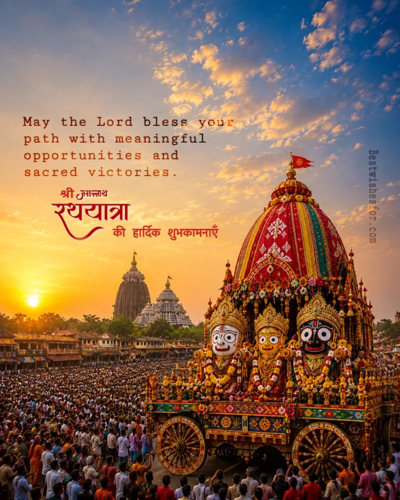 Puri Jagannath Rath Yatra 2026 Quotes in English