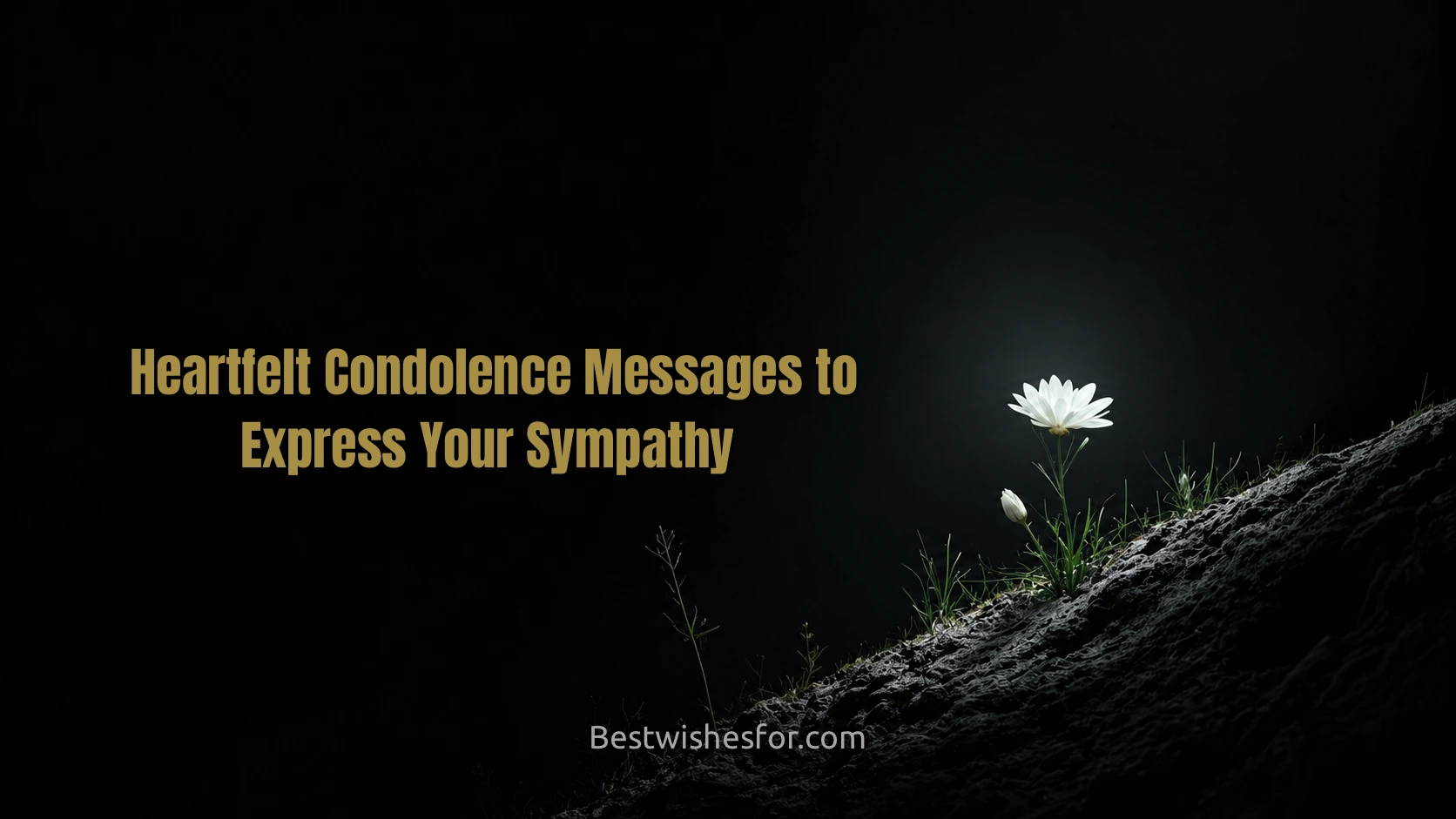 75 Heartfelt Condolence Messages to Express Your Sympathy